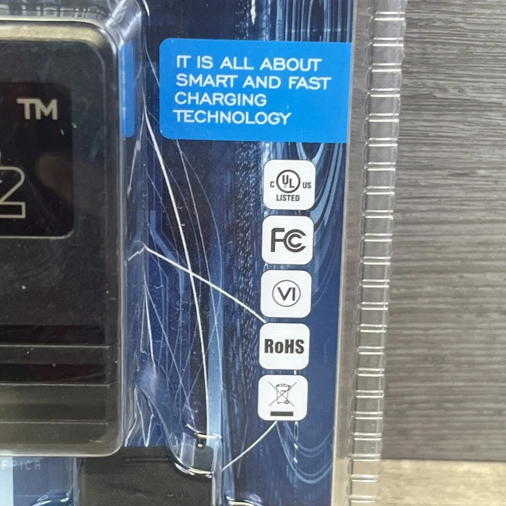 EZ Collection Smart Charging System 2 Port USB Type C Charger Version A 5 FD-B